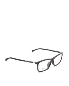 Black square eyeglasses