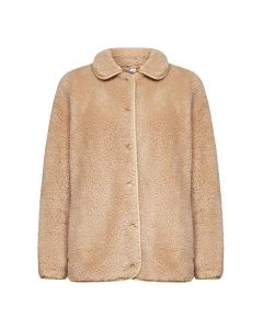 Burberry Button-Up Fleece Jacket