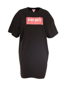 Kenzo Logo Printed T-Shirt Dress
