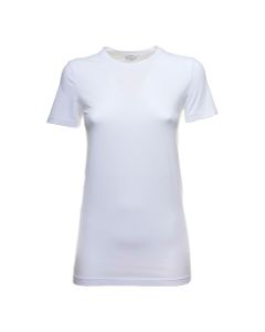 Basic White Stretch Jersey T-shirt