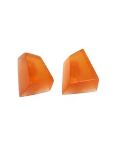 Earring Polyester Orange