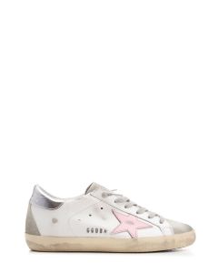 Golden Goose Deluxe Brand Star Patch Distressed Sneakers