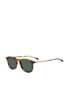 Havana frame sunglasses