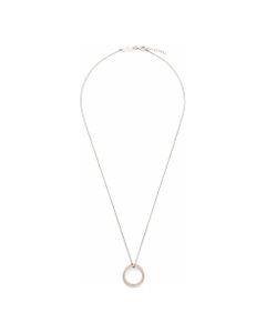 Maison Margiela Women's Silver Necklace With Ring Pendant