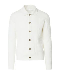 Cardigan With Contrasting Buttons