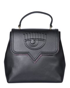 Chiara Ferragni Eyelike Small Top Handle Backpack