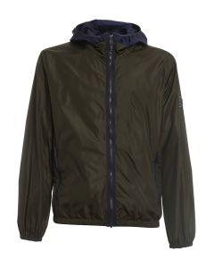 Double front hooded jacket