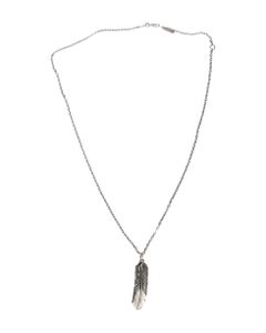 Silver-tone Steel Necklace