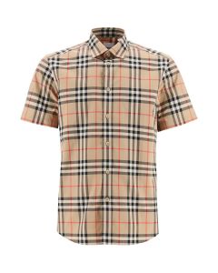 Burberry Vintage Check Print Short-Sleeved Shirt