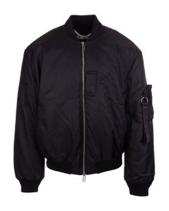 Man Black Bomber With Embroidered 