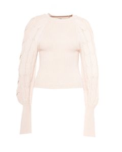 Pinko Cut-Out Detail Cropped Sweater
