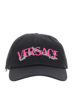 Versace Logo Printed Cap