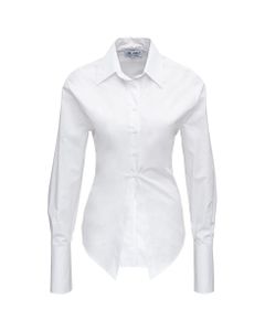 White Cotton Poplin Lily Shirt