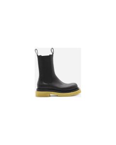Lug Chelsea Boots In Leather