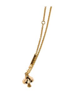 Mushroom-charm Chain Necklace