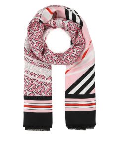 Burberry All-Over Monogram Printed Scarf