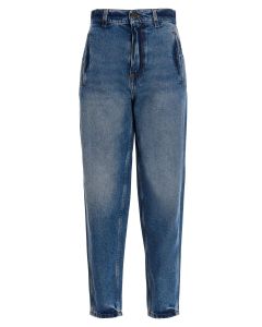 TWINSET Logo Patch Cropped Jeans