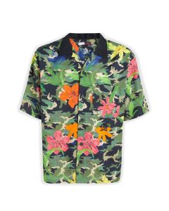 Tommy Hilfiger Hawaiian Printed Short-Sleeved Shirt