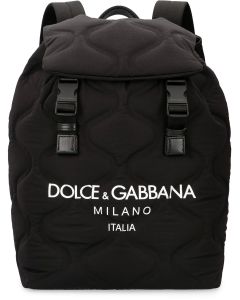 Dolce & Gabbana Logo Quilted Backpack
