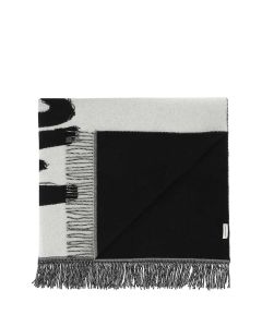 Alexander McQueen Knitted Fringed Scarf