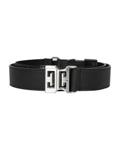 4g Buckle Leather Belt