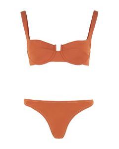 Brigitte Plain Color Bikini