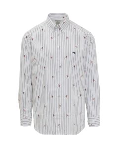 Etro Graphic Printed Long-Sleeved Shirt