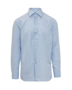 Etro Paisley Printed Long-Sleeved Shirt