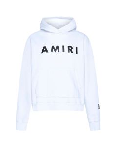 Amiri Logo Printed Long-Sleeved Hoodie