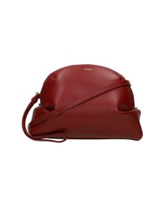 Judy Shoulder Bag In Red Leather