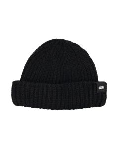 GCDS Logo Label Cable Knitted Beanie