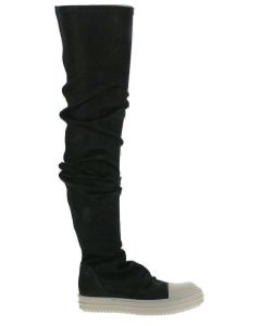 Rick Owens Mid Thigh Height Stocking Sneak Boots