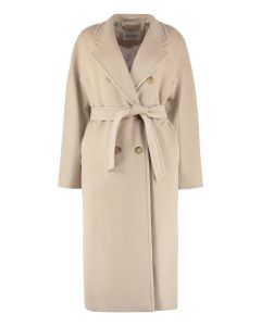 Max Mara Madam Belted Double-Breasted Coat