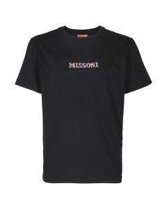 Missoni Logo-Embroidered Crewneck T-Shirt
