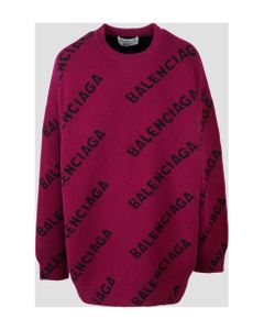 Logo All-over Pullover