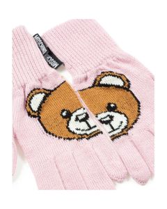 Teddy Bear Wool Gloves