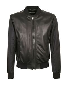 Classic Leather Bomber
