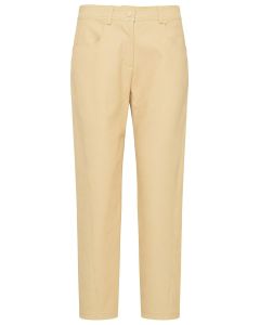 Stella McCartney Cropped Faux-Leather Trousers