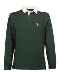 Barbour Logo Embroidered Long-Sleeved Polo Shirt