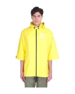 Vorrassay Casual Jacket In Yellow Polyamide