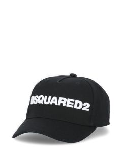 Dsquared2 Distressed Logo Embroidered Baseball Cap