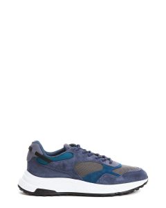 Hogan Panelled Lace-Up Sneakers