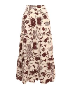 P.A.R.O.S.H. All-Over Printed Skirt