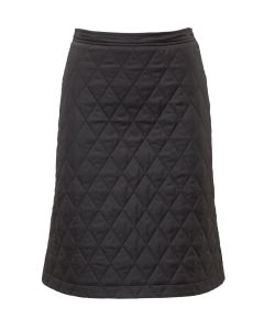 Burberry Diamond Quilted A-Line Skirt