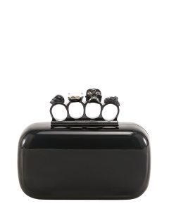 Alexander McQueen Four-Ring Clutch Bag