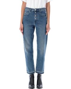 Isabel Marant Étoile High-Rise Cropped Jeans