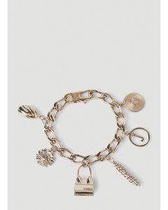 Jacquemus Chain Link Pendants Bracelet