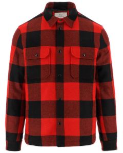 Woolrich Checkered Button-Up Long Sleeve Shirt