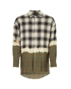 Palm Angels Checked Bleached Shirt