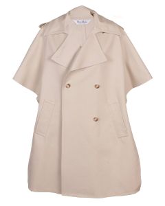 Max Mara Water-Repellent Double-Breasted Cape